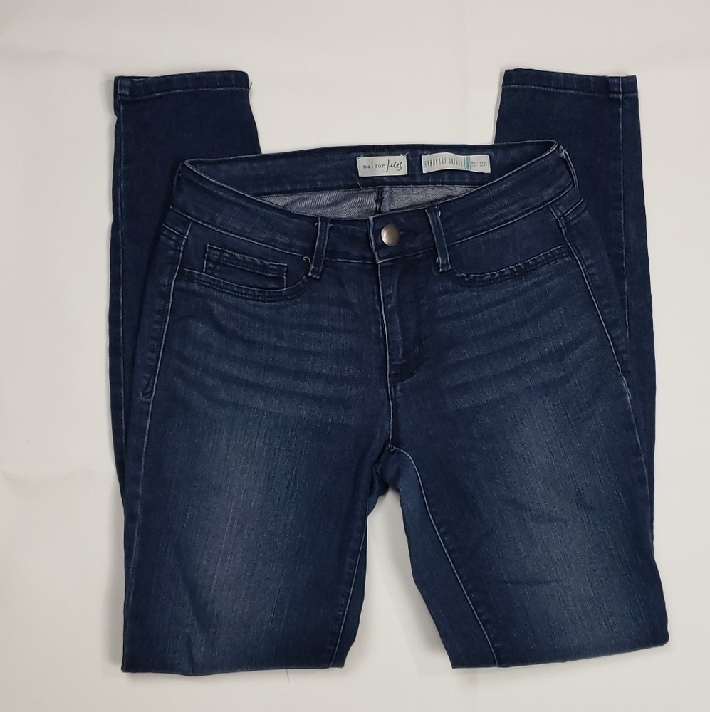 Maison Jules Blue Everyday Skinny Jeans 2/26